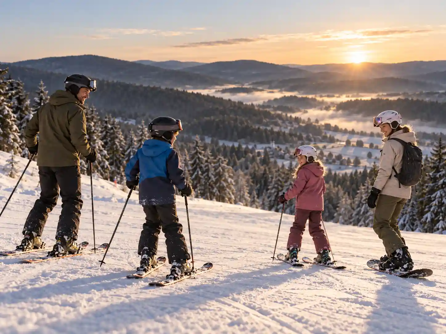 Winter am Geißkopf bei Bischofsmais